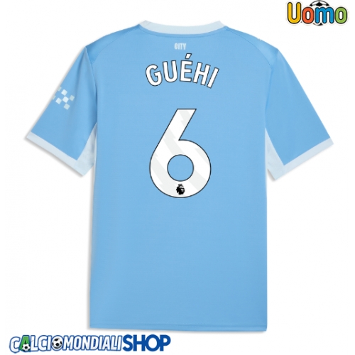 Maglie da calcio Manchester City Marc Guehi #6 Prima Maglia 2026-27 Manica Corta
